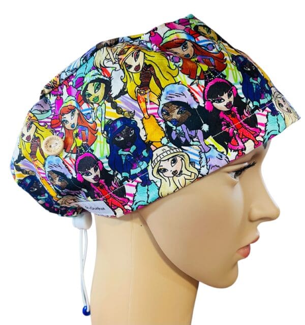 Glamorous Bratz Dolls Scrub Cap