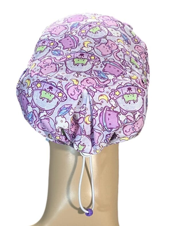 Space Kitty Scrub cap - Image 3