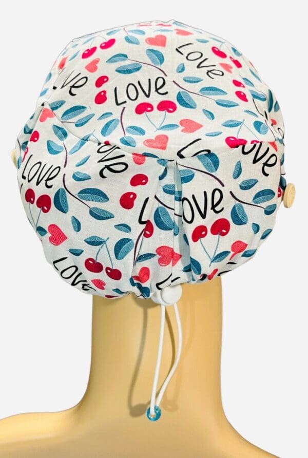 Cherry Love Scrub Cap - Image 9