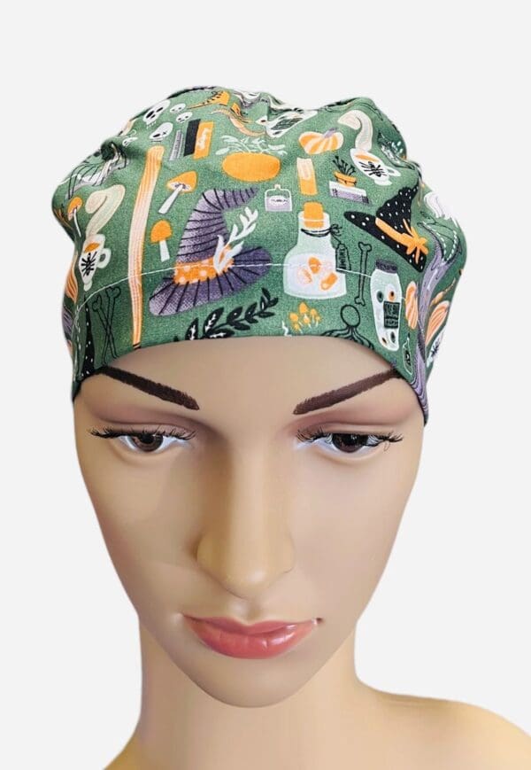 Halloween Spellbinder Scrub Cap - Image 8