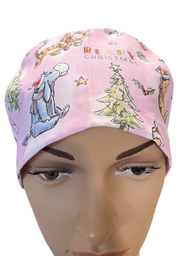 Beary Christmas Scrub Cap - Image 3