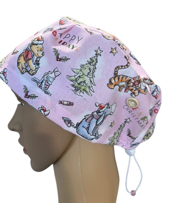 Beary Christmas Scrub Cap - Image 4