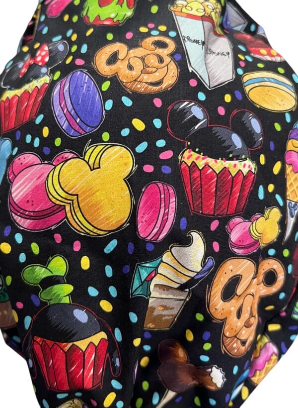 Magical Treats Scrub Cap FABRIC TIE - Image 6