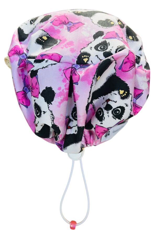 Panda in Pink Scrub Cap - Image 5