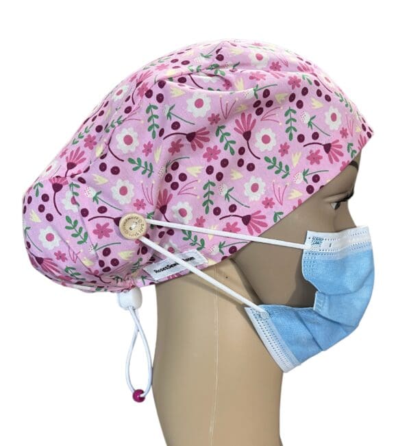 Enchanted Garden Scrub Cap - Image 4