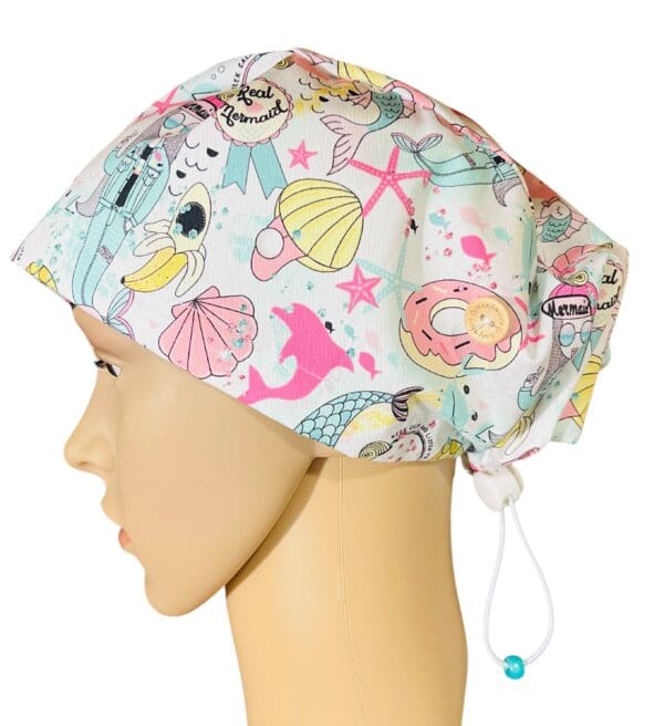 Mermaid Scrub Cap - Image 3