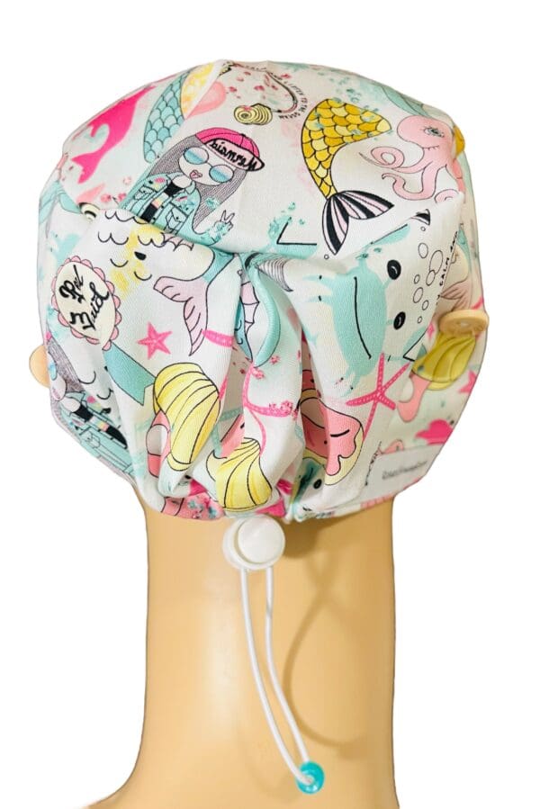 Mermaid Scrub Cap - Image 4