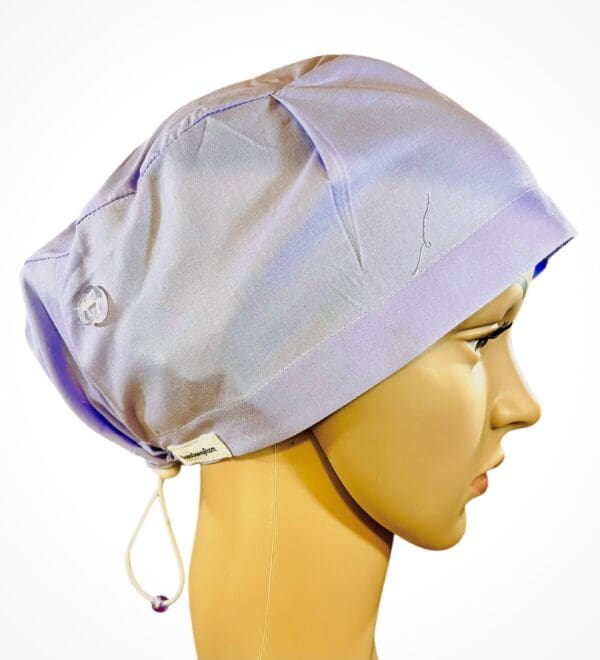 Plain Lavender Scrub Cap