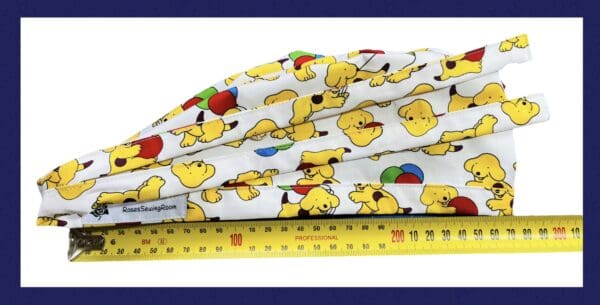 Spotty Dog Scrub Cap FABRIC TIE - Image 7