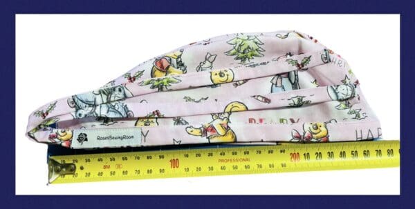 Beary Christmas Scrub Cap FABRIC TIE - Image 7