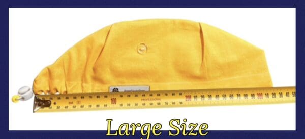 Plain Sunburst Yellow Scrub Cap - Image 7