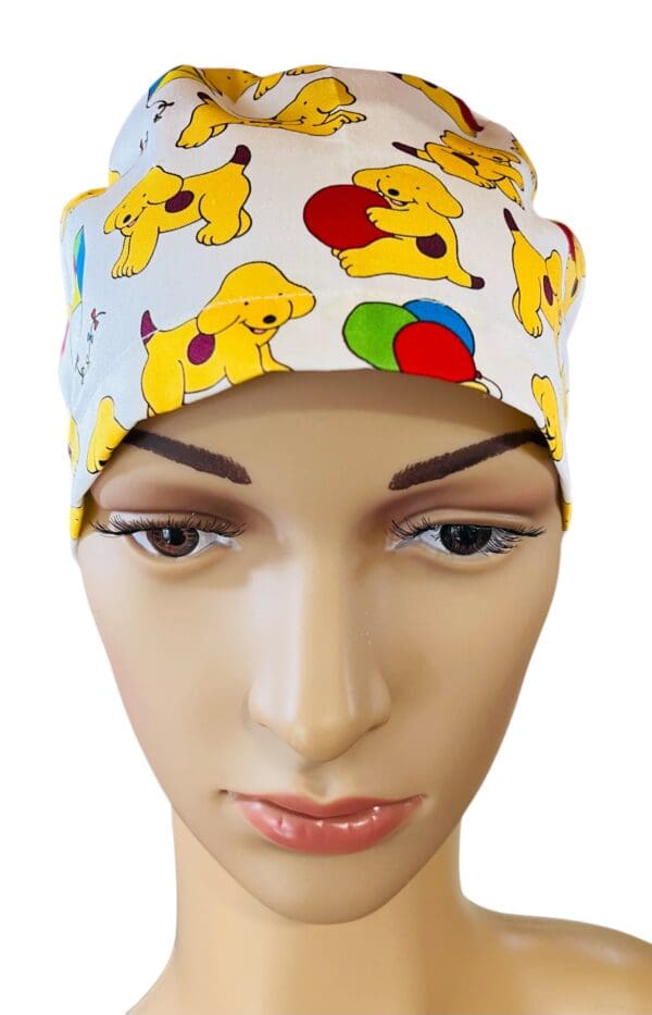 Spotty Dog Scrub Cap - Image 2