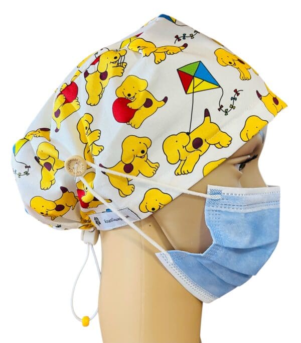 Spotty Dog Scrub Cap - Image 5
