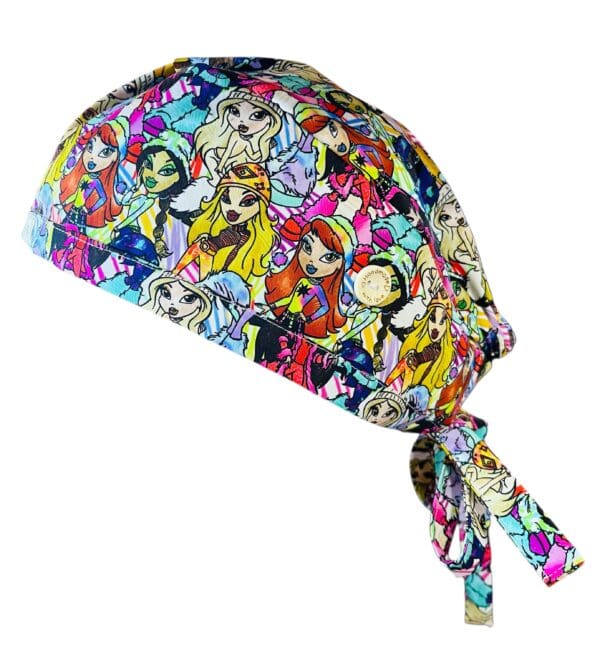 Glamorous Brats Dolls Scrub Cap FABRIC TIE - Image 3