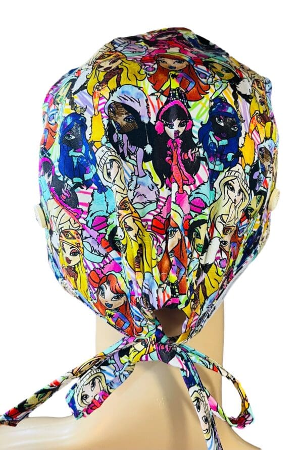Glamorous Brats Dolls Scrub Cap FABRIC TIE - Image 4