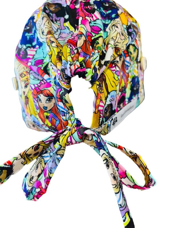 Glamorous Brats Dolls Scrub Cap FABRIC TIE - Image 5