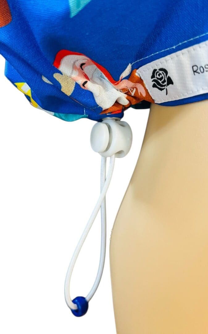 Jolly Santa Christmas Scrub Cap - Image 5