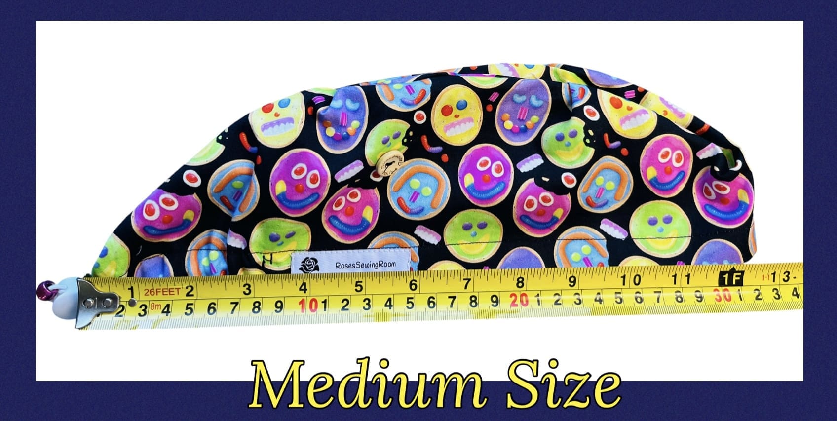 Frosted Faces Scrub Cap - Image 7