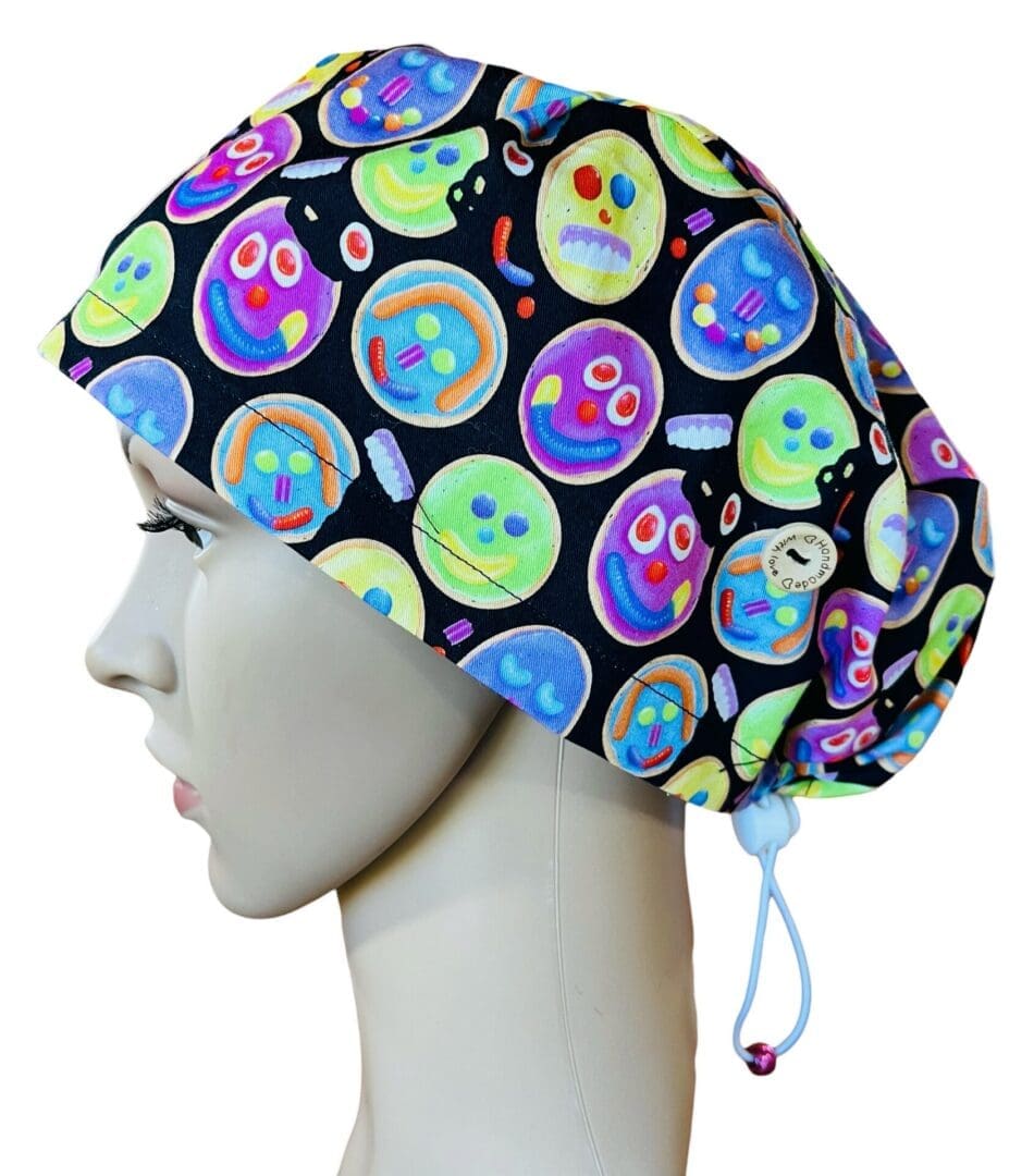 Frosted Faces Scrub Cap - Image 3