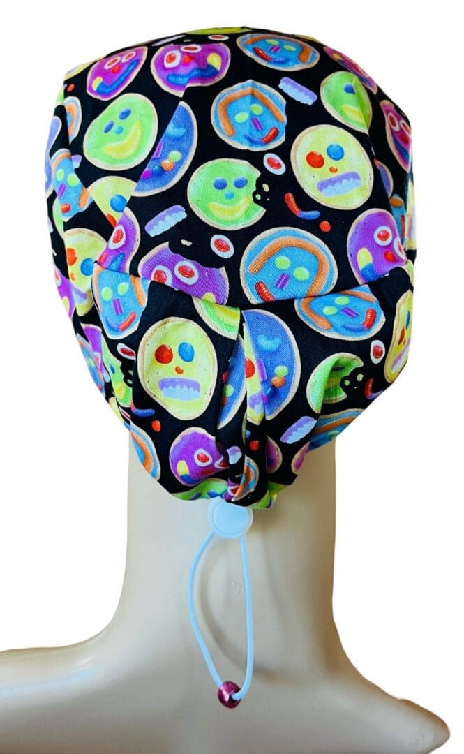 Frosted Faces Scrub Cap - Image 4