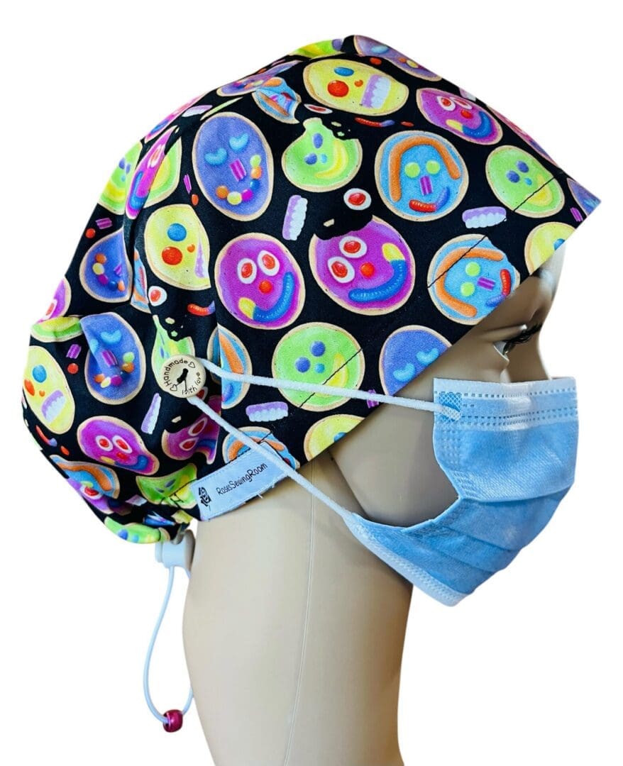 Frosted Faces Scrub Cap - Image 5