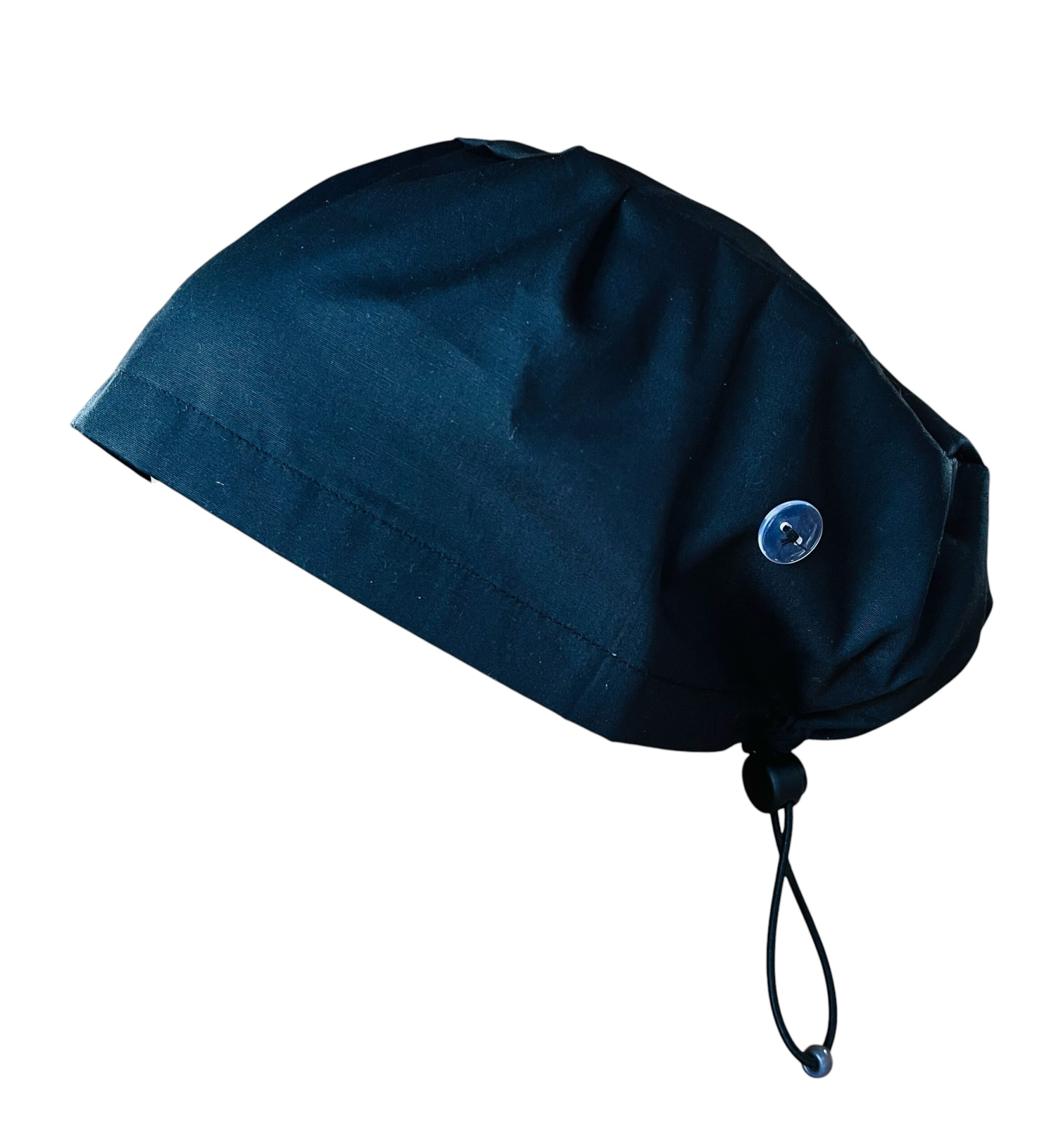 Plain Black Scrub Cap - Image 3