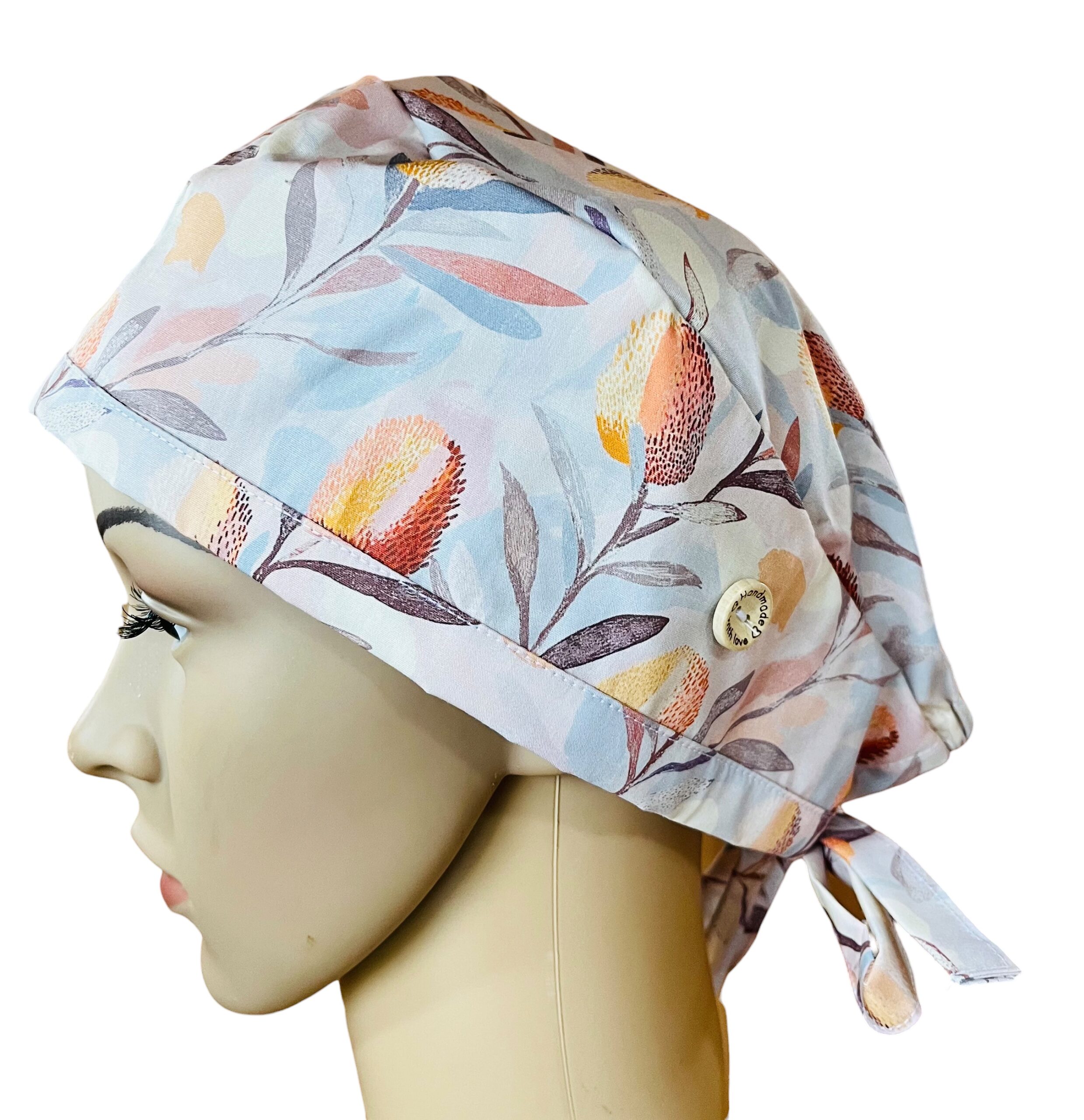 Outback Native Scrub Cap. FABRIC TIE. - Image 3