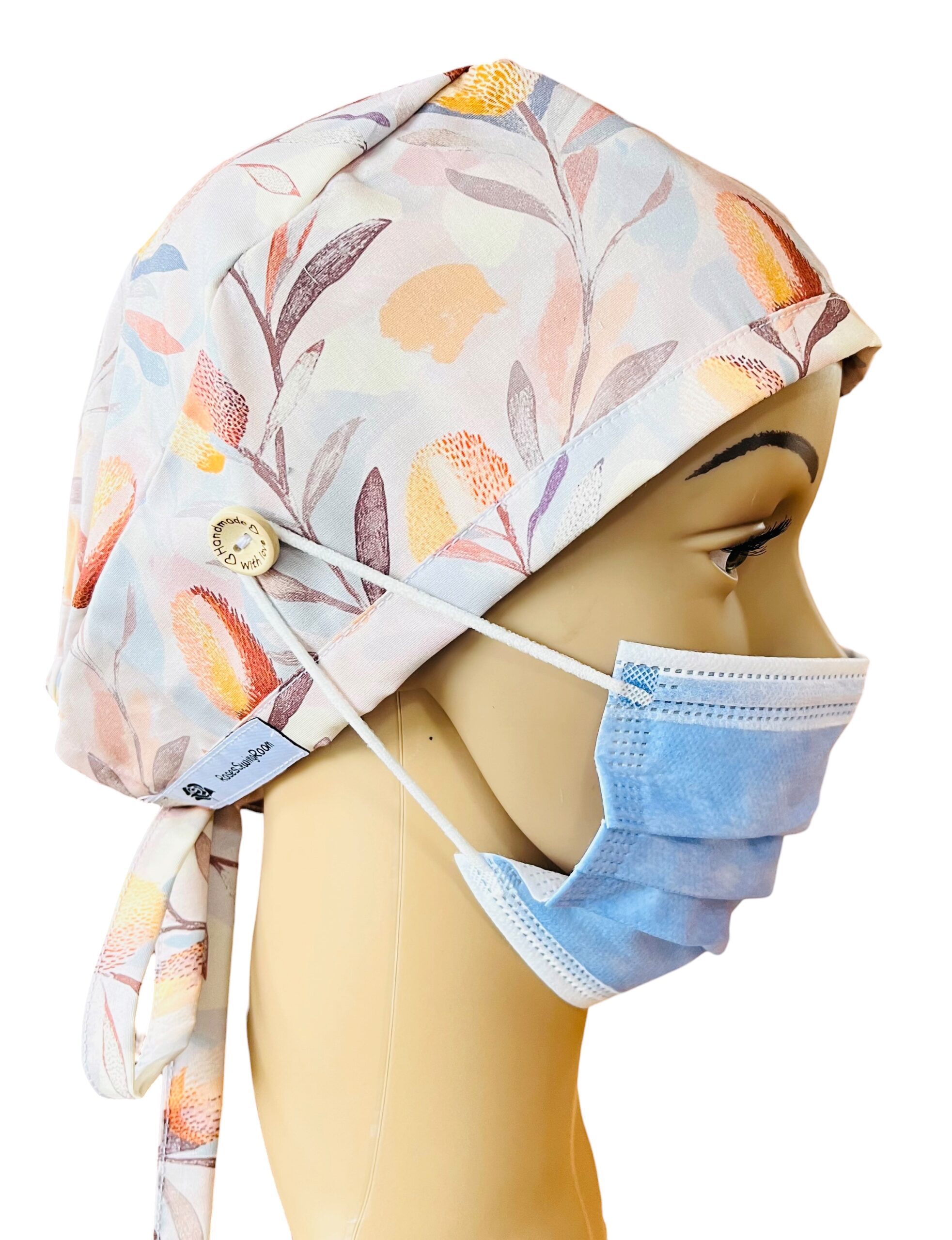 Outback Native Scrub Cap. FABRIC TIE. - Image 5