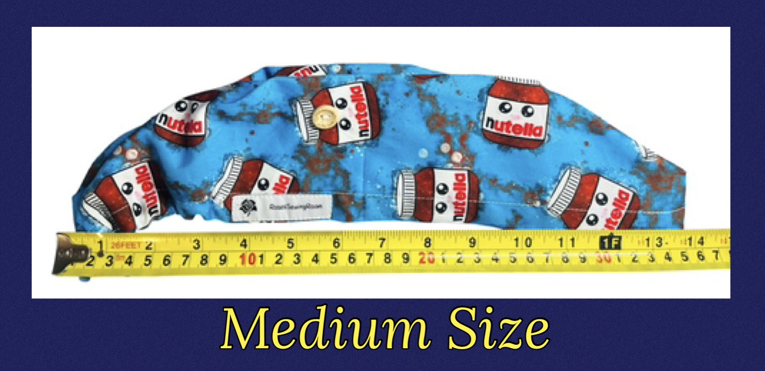 Chocolate Spread Scrub Cap - Image 8