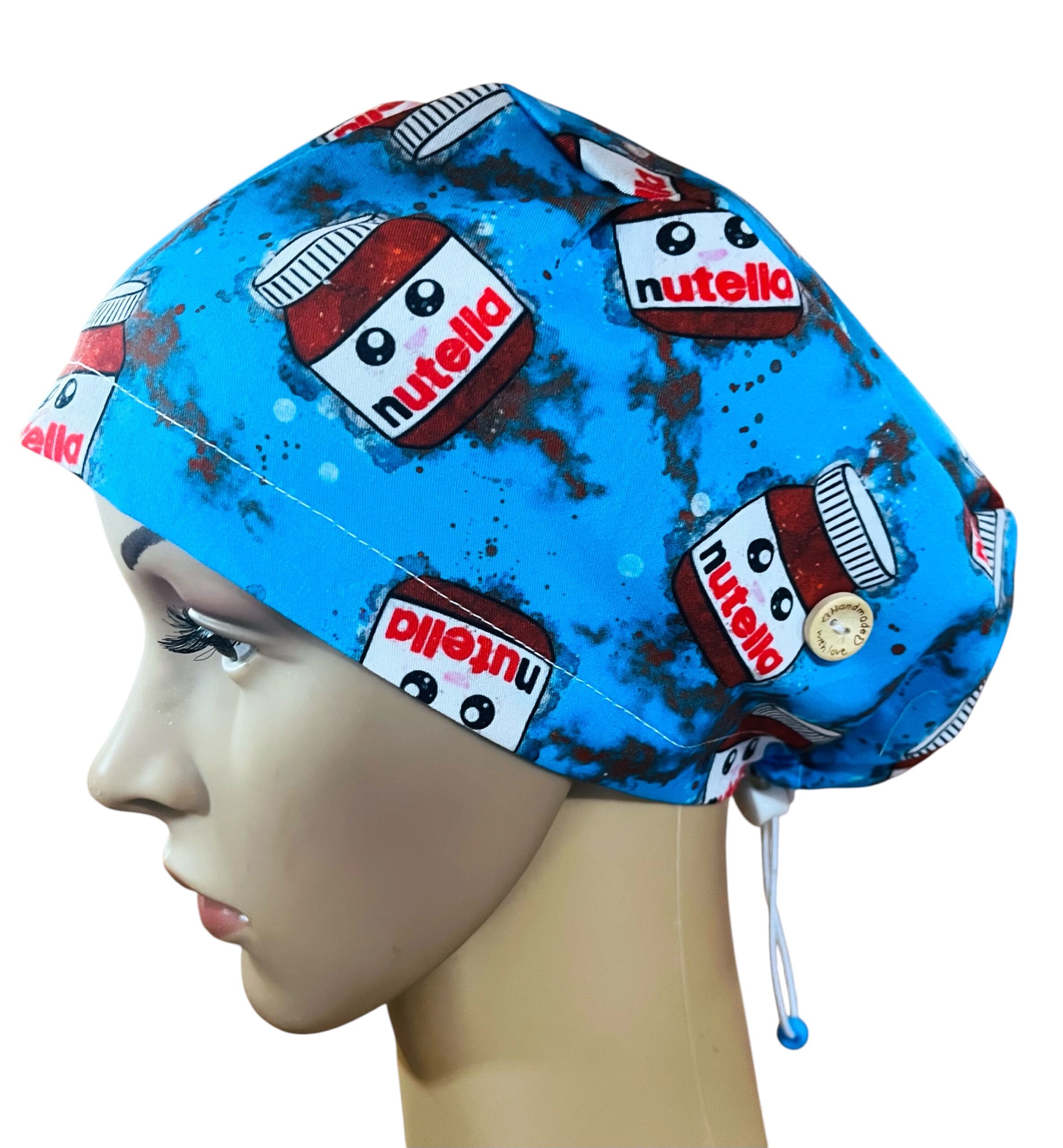 Chocolate Spread Scrub Cap - Image 3